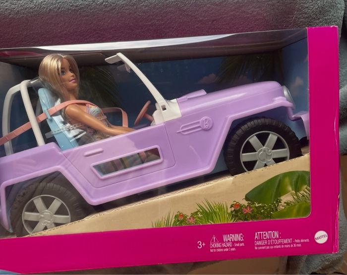coffret duo jeep et bateau barbie - photo numéro 5