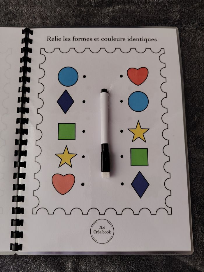 Livret d'activité formes et couleurs 18 mois et plus - photo numéro 3