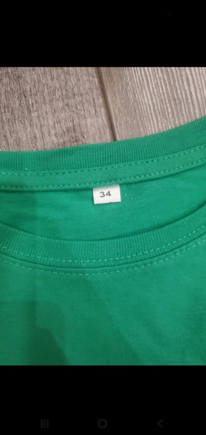 Tshirt manches longues - taille 34 - photo numéro 3