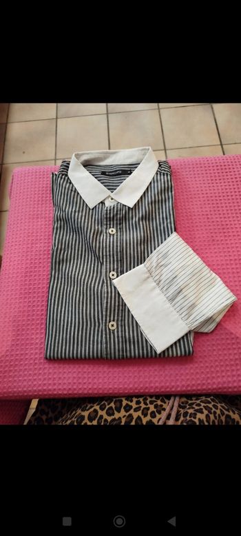 Chemise raye
