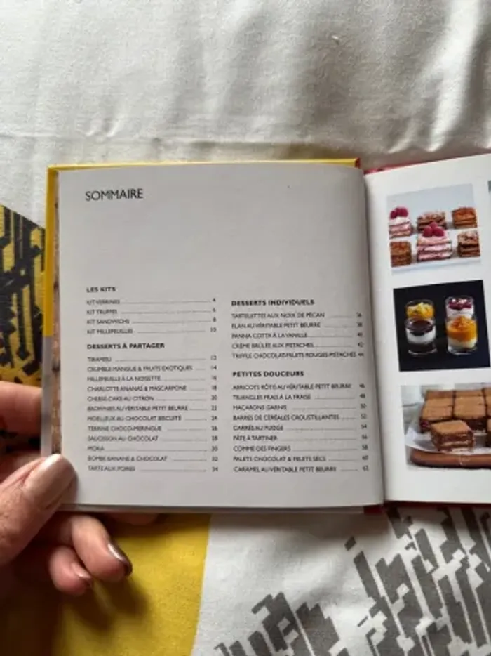 Livret de recettes avec des petit beurre - photo numéro 3