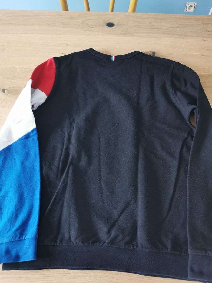 Sweat sans capuche le coq sportif 14 ans en très bon état - photo numéro 2