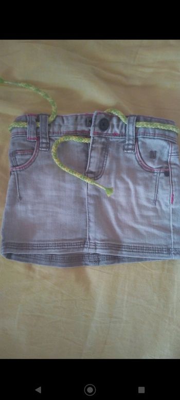 Jupe en jean délavé neuve Noppies