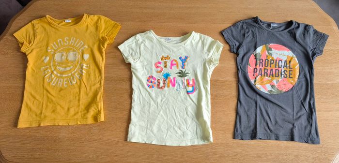 🌸 Lot de 13 t-shirts manches courtes - 5/6 ans 🌸 - photo numéro 2