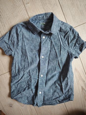 Chemise en lin 4 ans