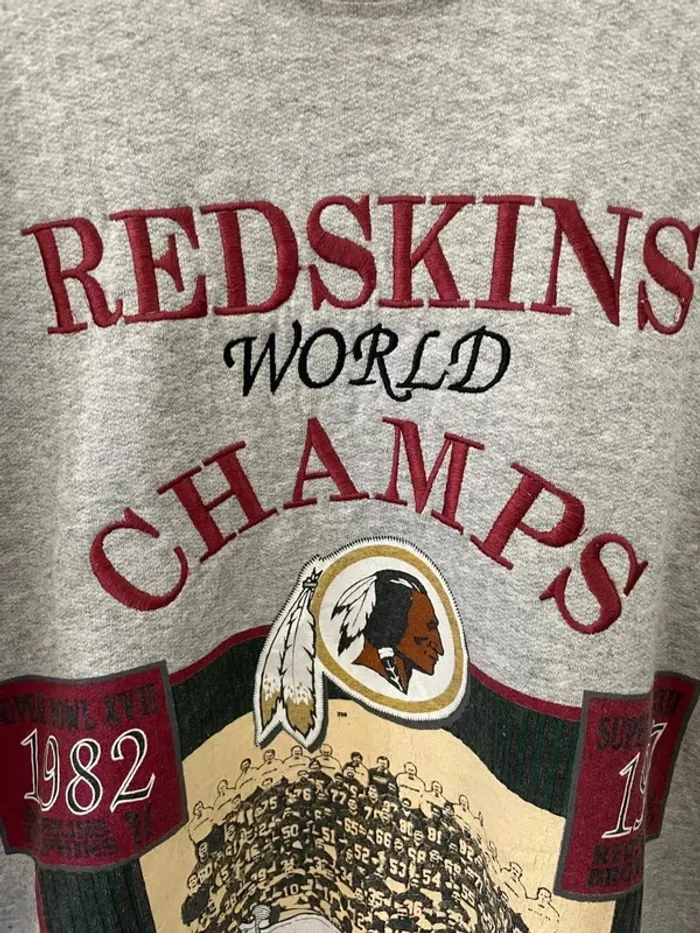 Vintage 1993 Washington Redskins NFL Crewneck XL Made in USA 🇺🇸 - photo numéro 2
