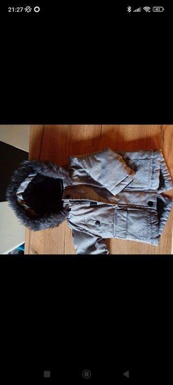 Veste fourré bébé