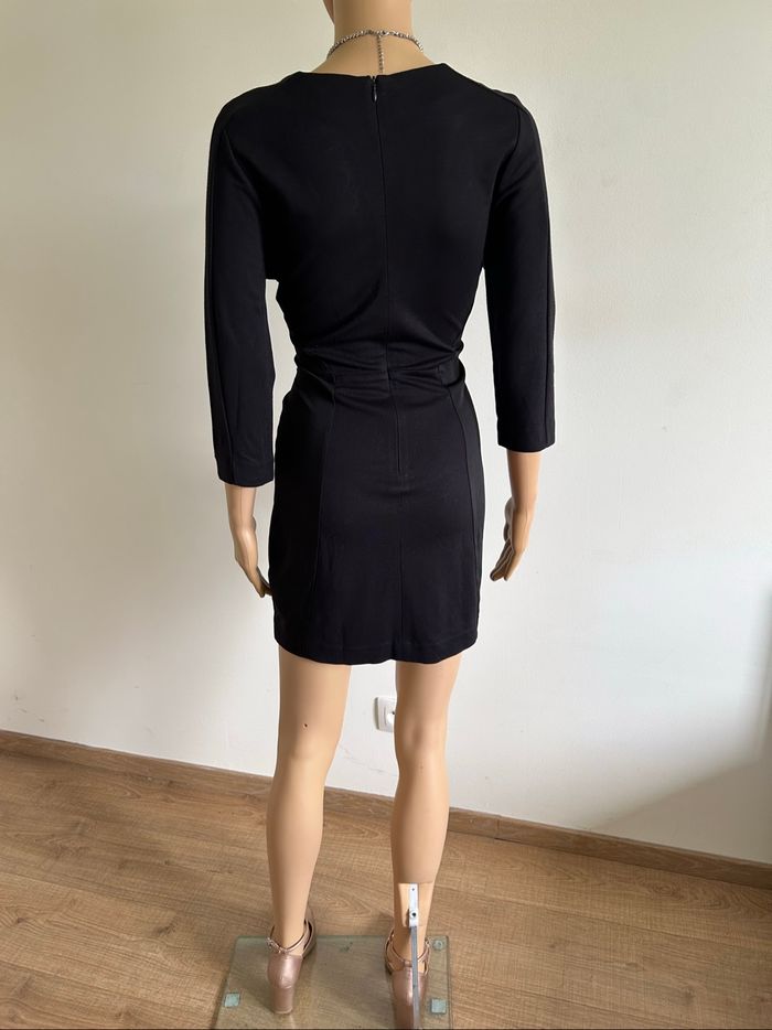 Robe noire à manches courtes Les Petites taille 36 TBE - photo numéro 6