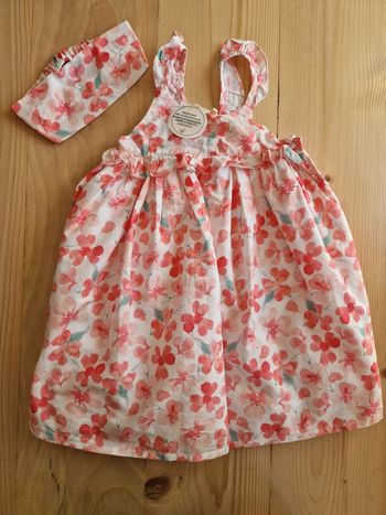 Robe + bandeau Lola palacios 2 ans neuve