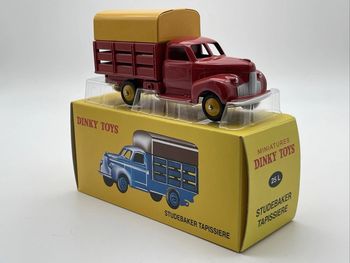 Studebaker Tapissière 1/43 Dinky Toys 25L Éditions Atlas