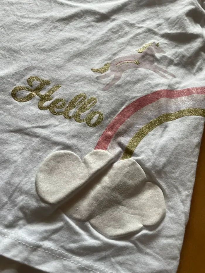 Lot t shirts fille 10 ans - photo numéro 7