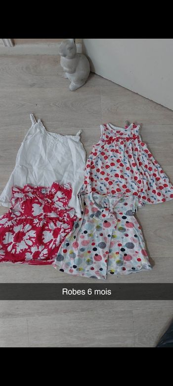 Lot Robe 6mois