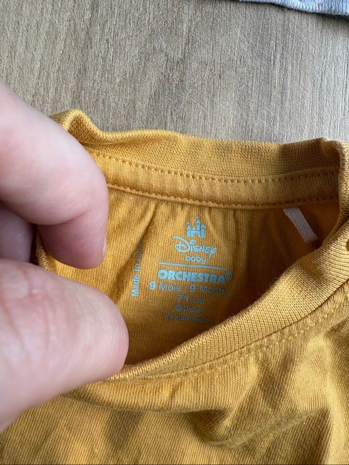 👶 Lot 2 t-shirts bébé – 9 mois - photo numéro 6