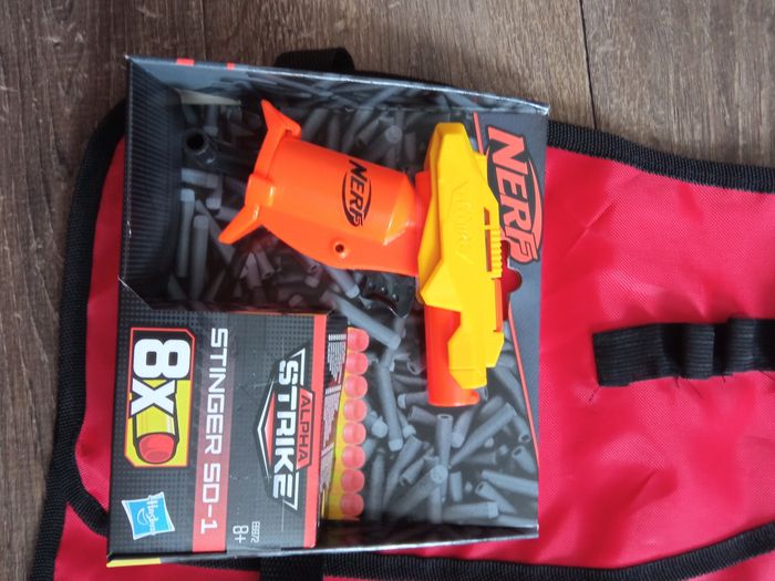 Pistolet Nerf avec veste - photo numéro 2