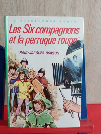 Les Six Compagnons Et La Perruque Rouge, 1985, bibliothèque verte
