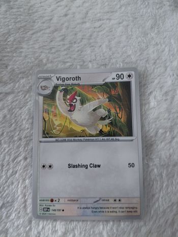 Carte Pokémon Vigoroth