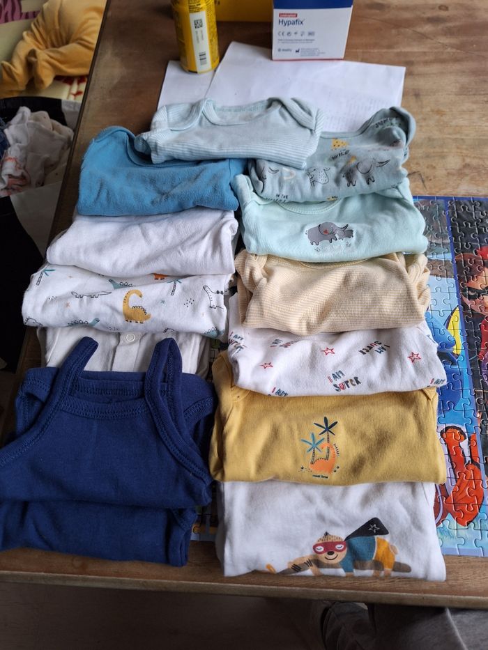 Lot vêtements bébé garçon 3 mois - photo numéro 2