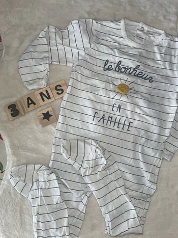 Pyjama fin 36mois/3ans