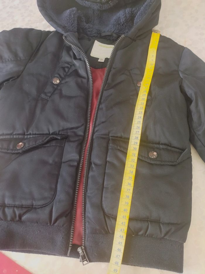 Manteau bleu marine fille 8 ans Vertbaudet - photo numéro 8