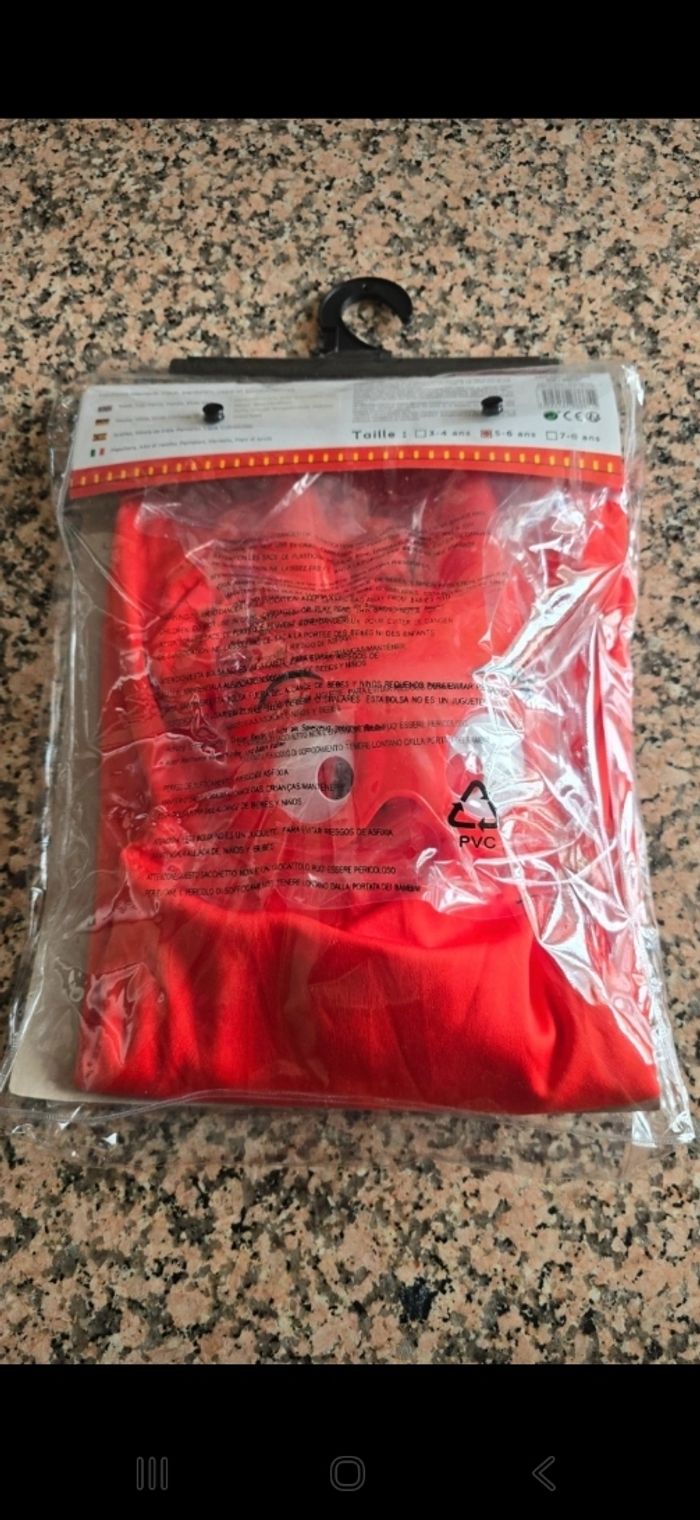 Déguisement SamSam taille 5-6ans neuf - photo numéro 2