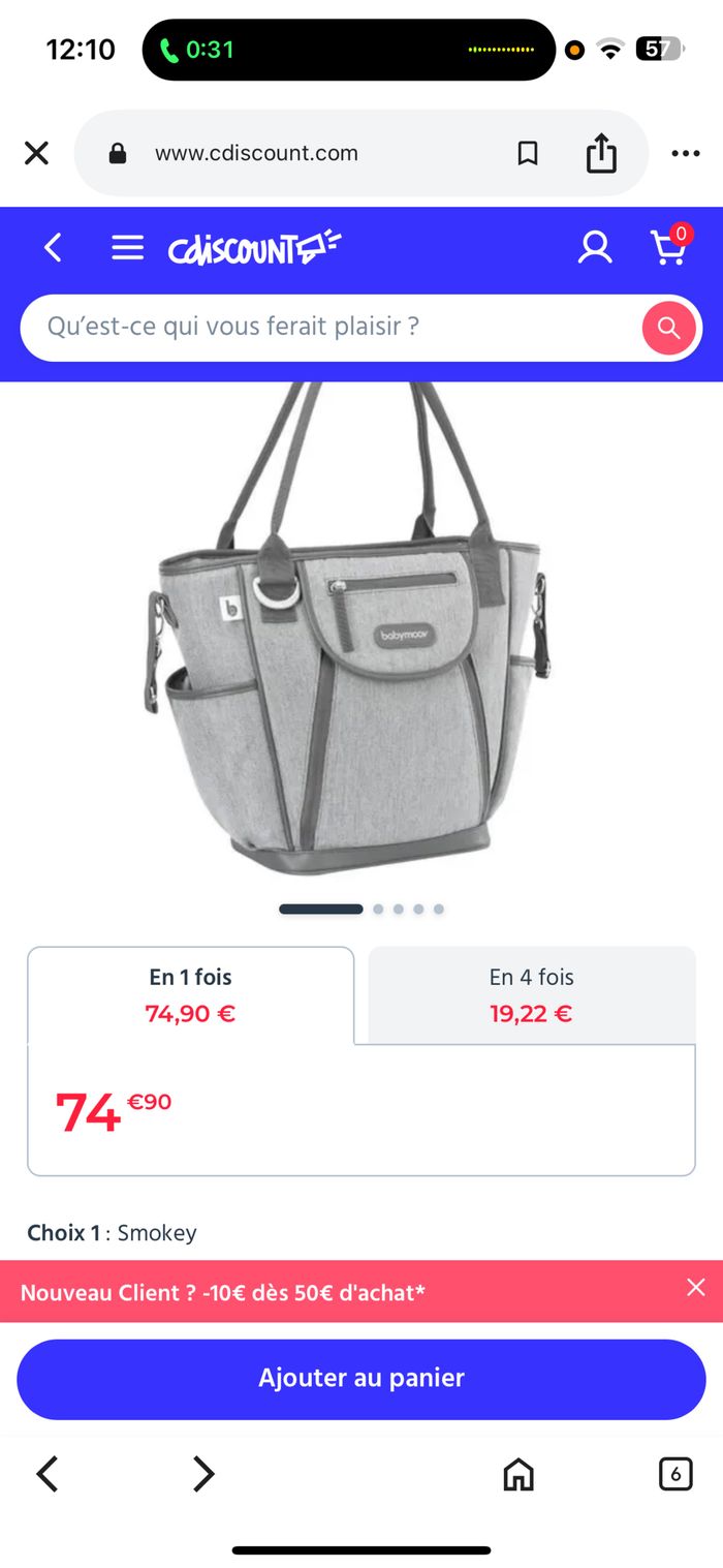 Sac à langer babymoov - photo numéro 5