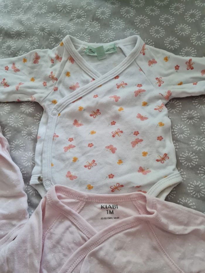 Lots de 4 bodies manche longues - photo numéro 4