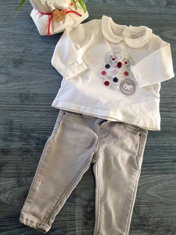 Ensemble Okaidi/Zara 6 mois tbe