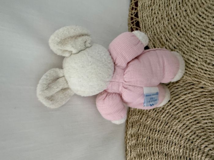 Doudou souris rose NOUNOURS - photo numéro 2