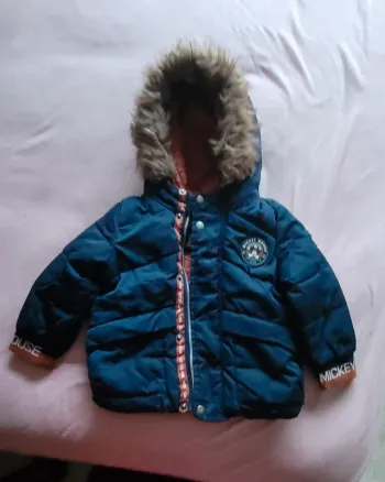 Veste fourrée Bébé