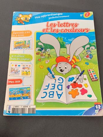 Magazine Les lettres et les couleurs Apprendre à lire et écrire 5-7 ans