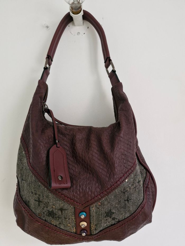 Sac à main Bordeaux cuir