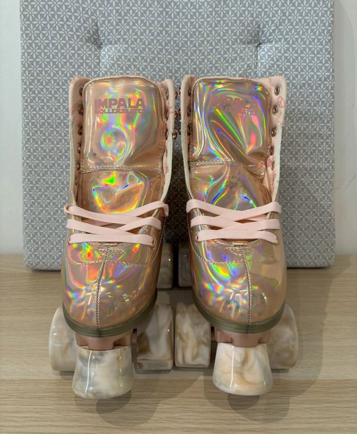 Paire de Rollerskates "Marawa Rose Gold" Taille 36 - photo numéro 7