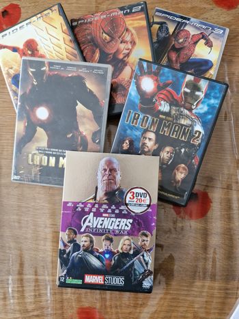 Lot dvd Marvel