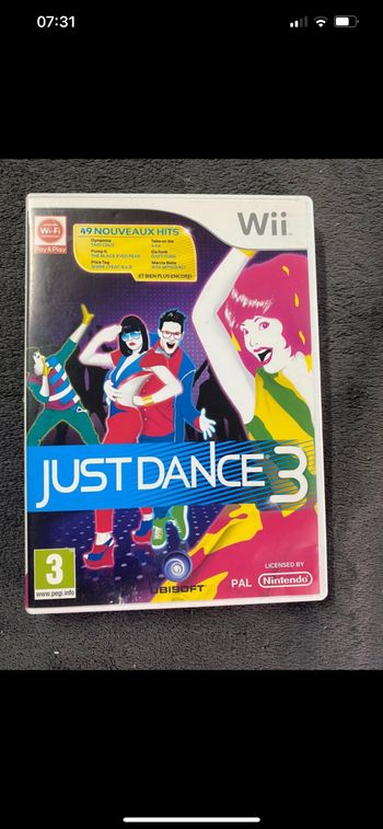 Jeu Wiii danse 3