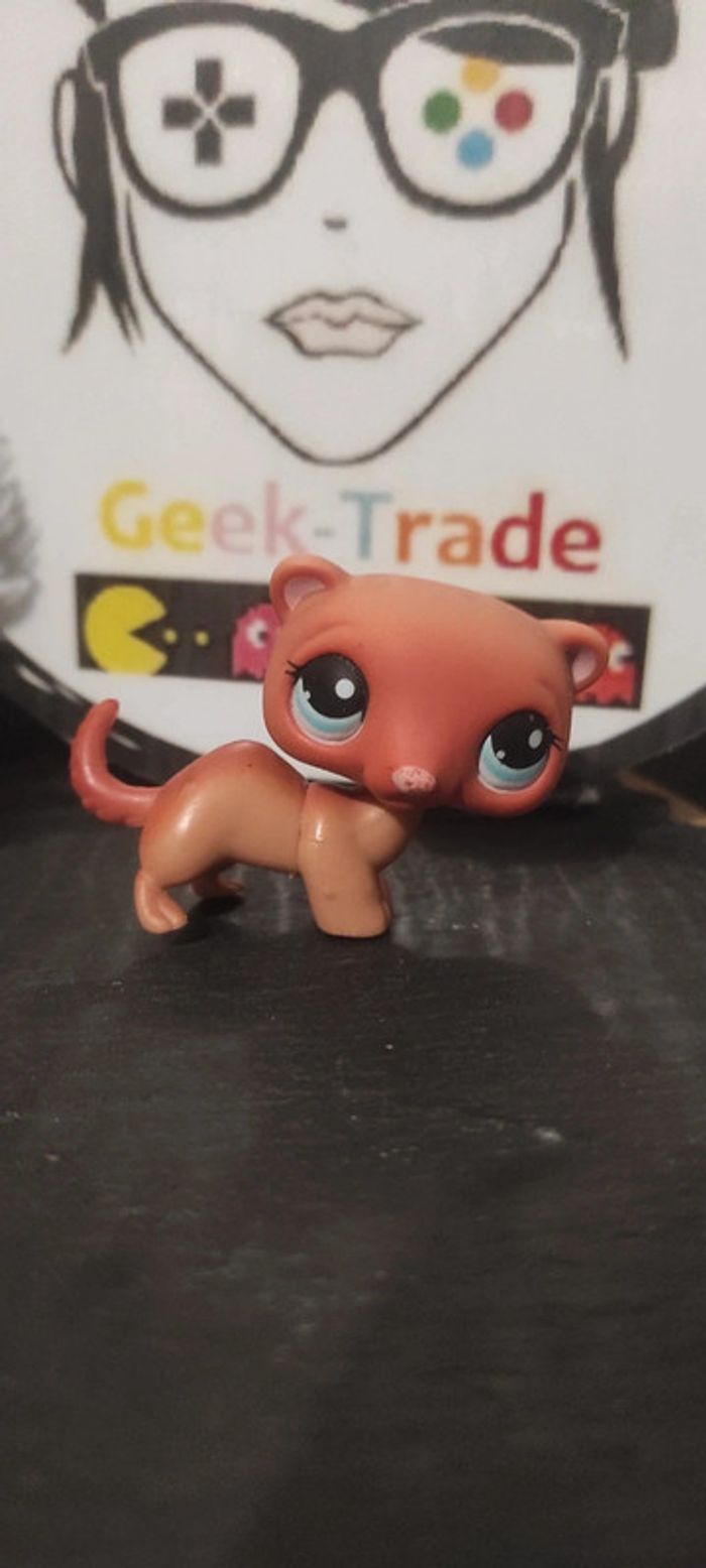 My Littlest Petshop Pet Shop LPS hasbro Ferret Furet 334