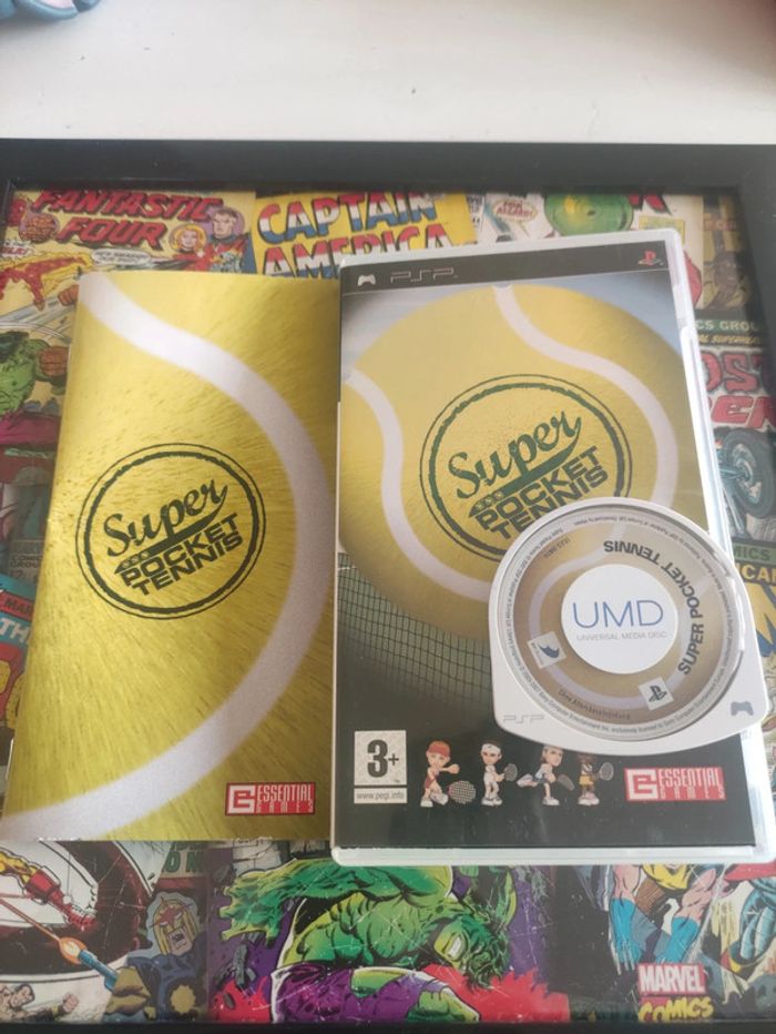 Super pocket tennis PSP boîte fr 🇫🇷