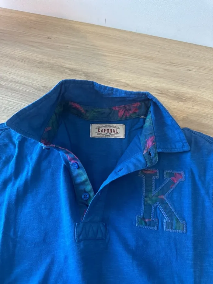 Polo homme kaporal bleu - photo numéro 5