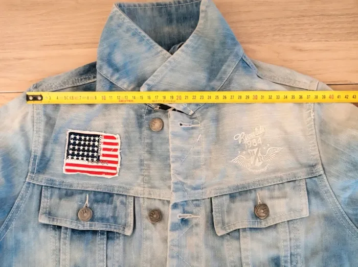 Veste en jean bleue claire Rivaldi Taille M ou 38/40 - photo numéro 9