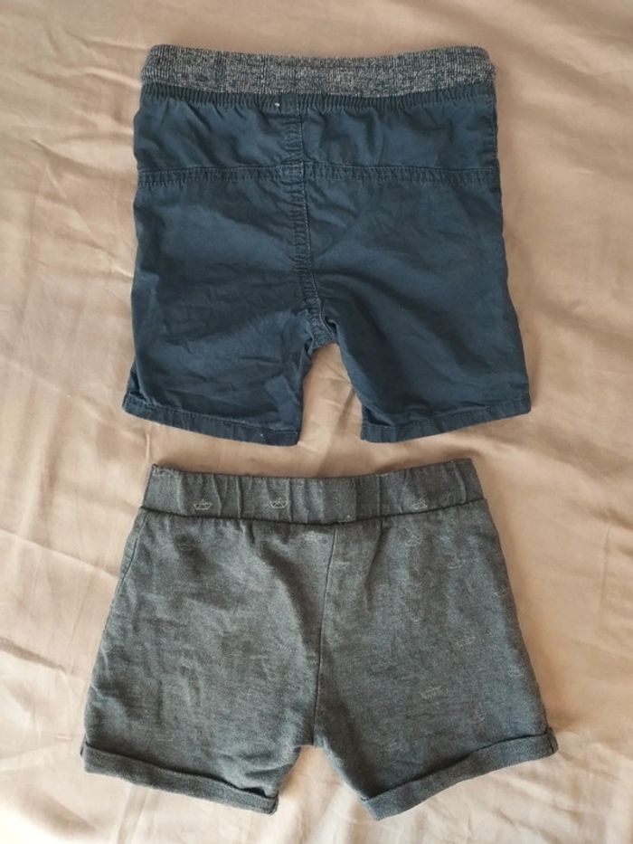 2 shorts 18 mois 86cm Gemo et C&A - photo numéro 2