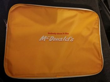 Sacoche ordinateur collector McDonald's 