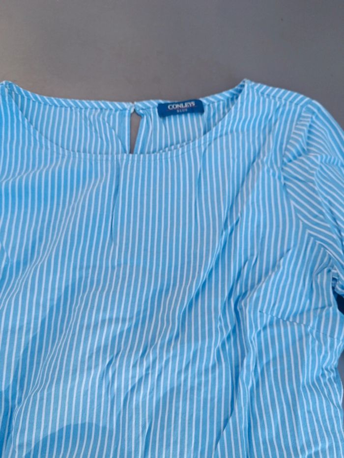 Blouse bleu - photo numéro 2