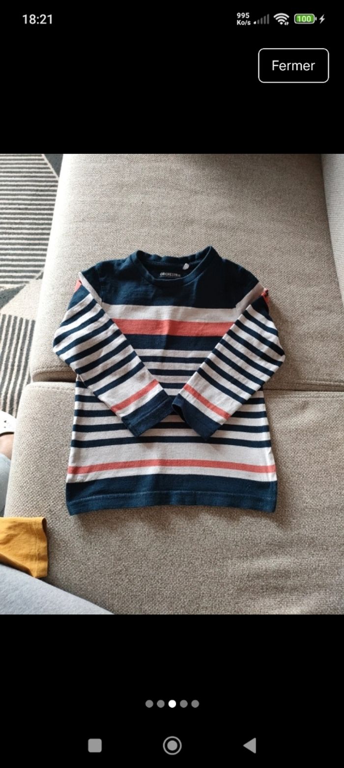 Lots de t-shirts enfant - photo numéro 3