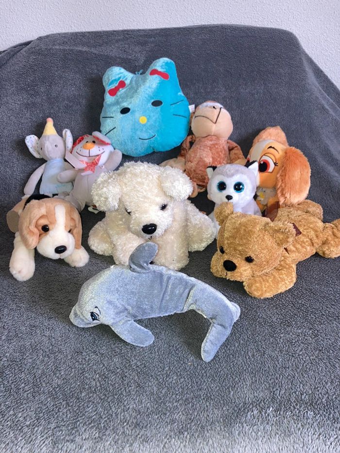 Lot de peluches