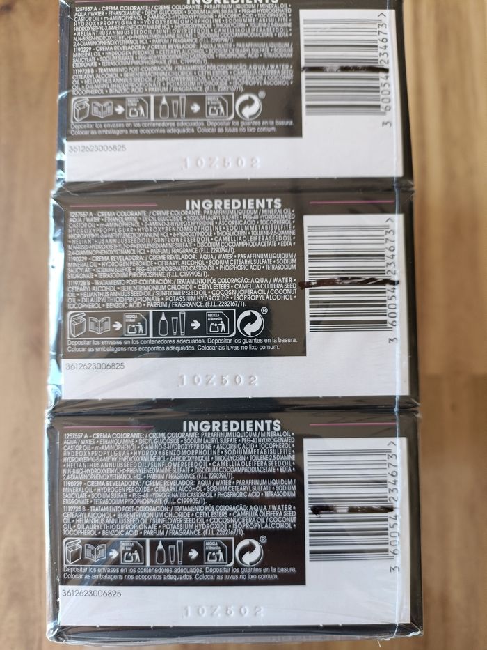 Lot de 3 colorations Garnier 5.0 châtain – Neuves jamais ouvertes - photo numéro 3
