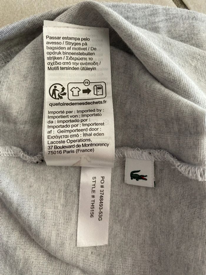 Tee shirt Lacoste sport T XL - photo numéro 7