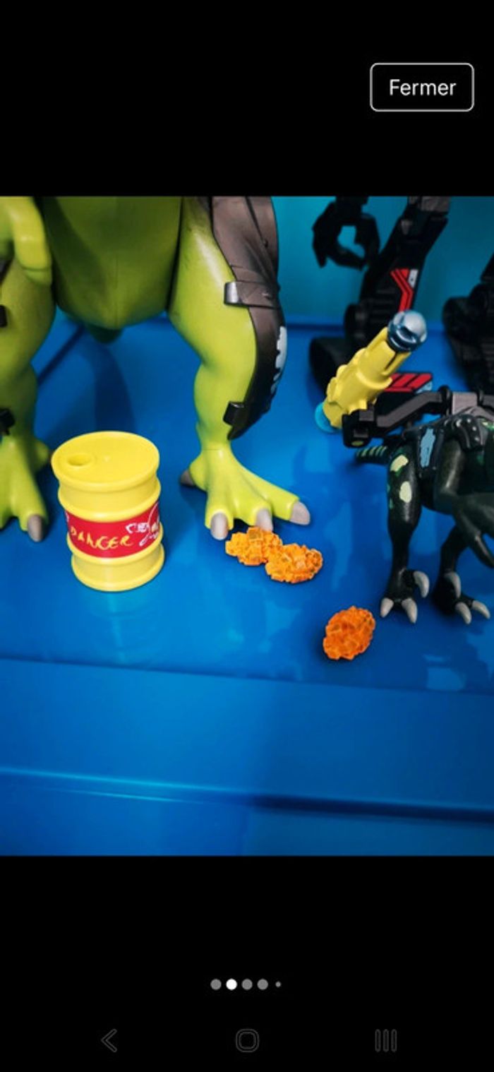 Playmobil 70624 Tyrannosaure et Robot neuf - photo numéro 2