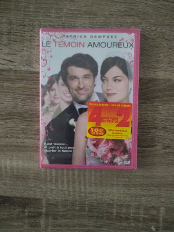DVD le témoin amoureux neuf