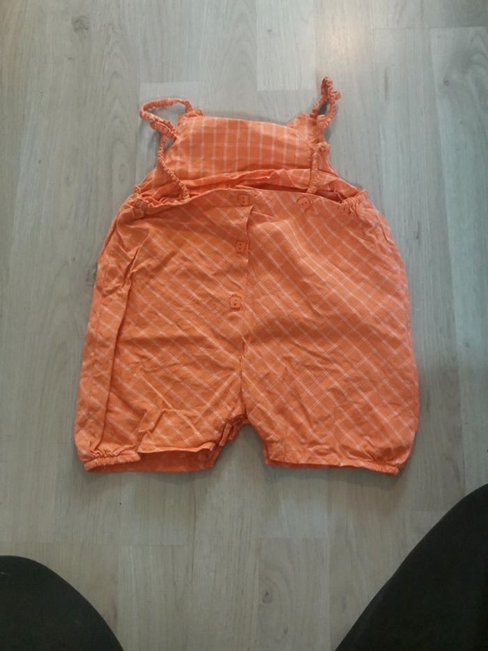 Barboteuse combinaison orange - photo numéro 2