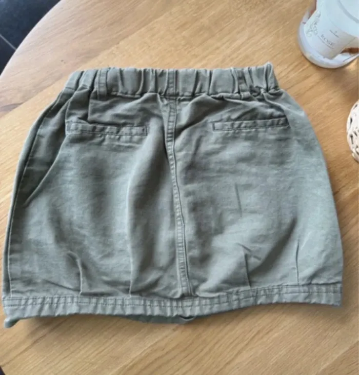 Jupe d'été lin kaki fille 6 ans Tape à l'oeil - photo numéro 4
