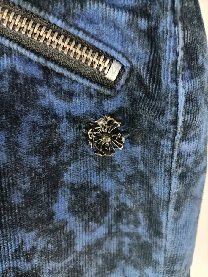 Pantalon Maison Scotch taille S - marbré Tie & dye - A059 - photo numéro 4